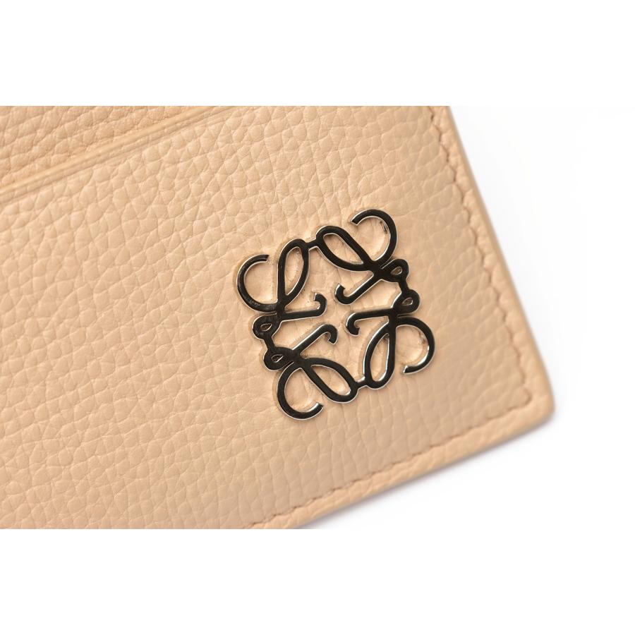 LOEWE（ロエベ） アナグラム プレーン カードホルダー カーフ ピンク系