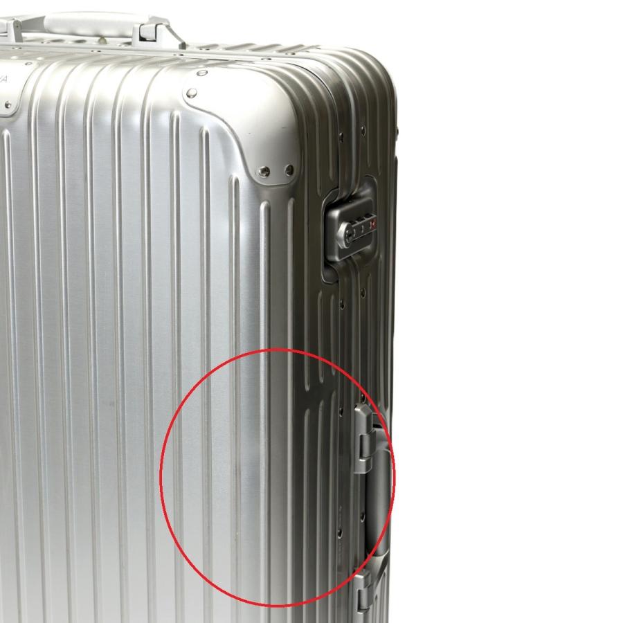 RIMOWA リモワ　スーツケース　オリジナルチェックイン　L 86L シルバー ORIGINAL(RIMOWA) リモワ/RIMOWA オリジナル チェックイン L