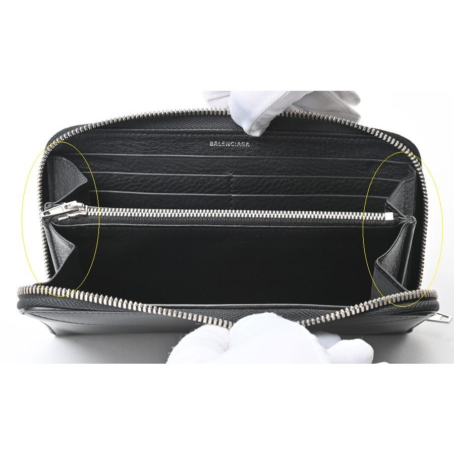 【BALENCIAGA】長財布 ペーパーコンチネンタル レザー ラウンドジップ BALENCIAGA】長財布 ペーパーコンチネンタル レザー ラウンド