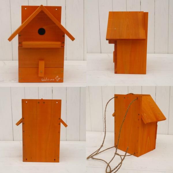 手作り 野鳥用巣箱(シジュウカラ)国産 : 富田木工所 - 通販 手作り 野鳥用巣箱(シジュウカラ)国産 : 富田木工所 - 通販