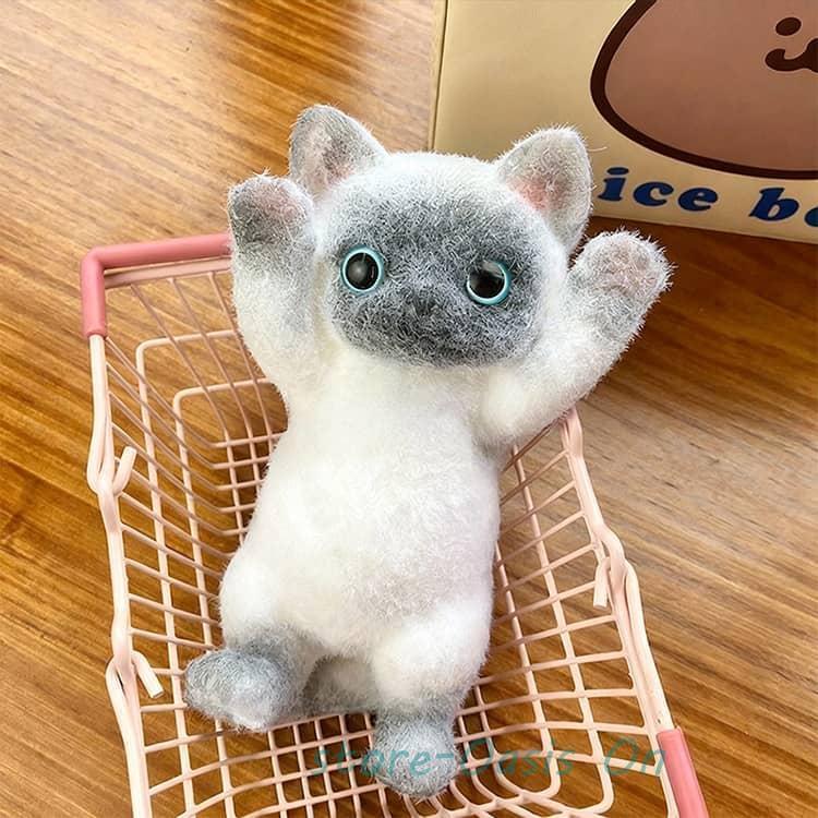 特大 リアル ねこ 20cm グッズ 萌え 大きい スクイーズ 猫 柔らかい