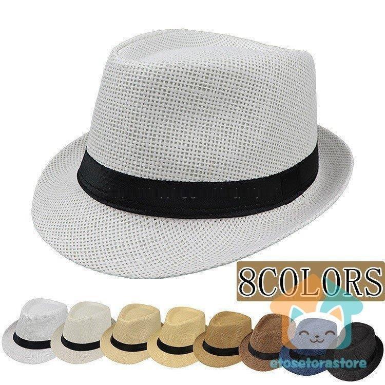 麦わら帽子 メンズ 春夏秋冬 大きいサイズ対応 紳士 パナマ帽 風で飛ばない Uvカット帽子 100 かっこいい Tombd 富福ストア 通販 Yahoo ショッピング