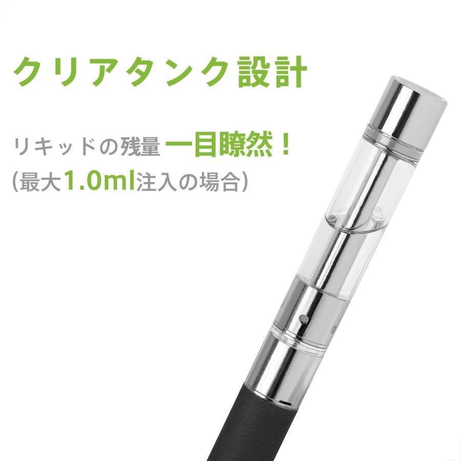 電子タバコ アトマイザー VAPE カートリッジ 互換品 タンク5個入り 