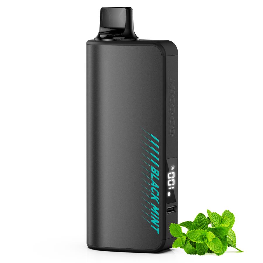 電子タバコ 使い捨て VAPE 鬼ミント風味 16000回吸引可能 超大容量