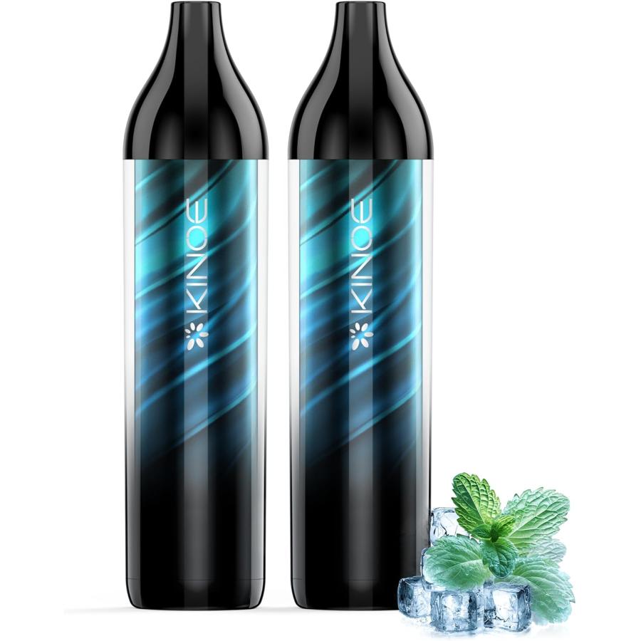 電子タバコ 使い捨て VAPE 2本入り 15000回吸引可能 ミント 大容量