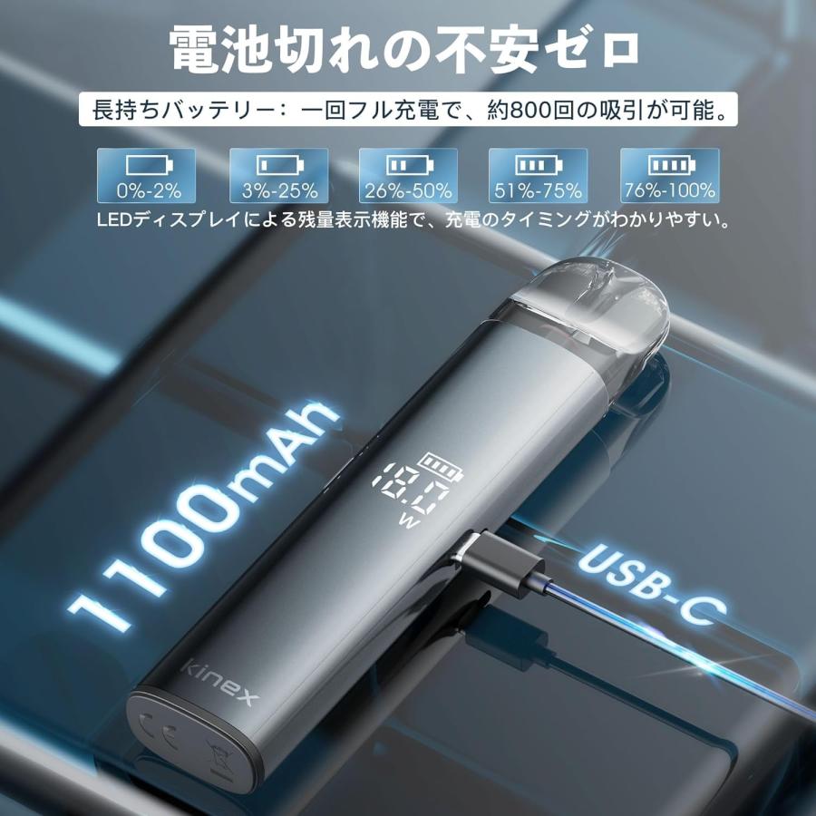 電子タバコ VAPE 空POD（カートリッジ） ET3型互換用 リキッド注入式 