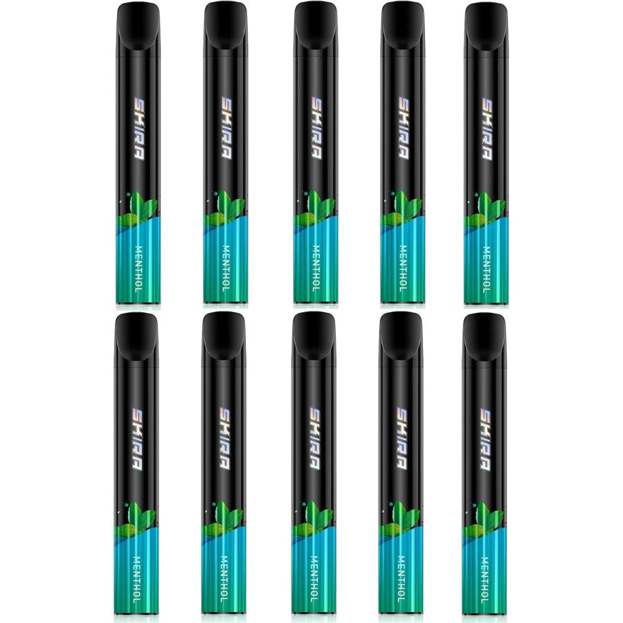 電子タバコ 使い捨て VAPE メンソール 10本入り 15000回吸引可能 大