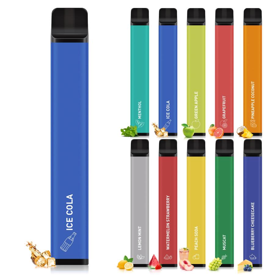 電子タバコ 使い捨て VAPE コーラ 1500回吸引可能 大容量 メンソール配合 持ち運びシーシャ 面倒手間不要 禁煙 タール0 ニコチン0 爆煙 ベイプ JO5Plus型 NICOCO（Yahoo!・富潤公式通販）