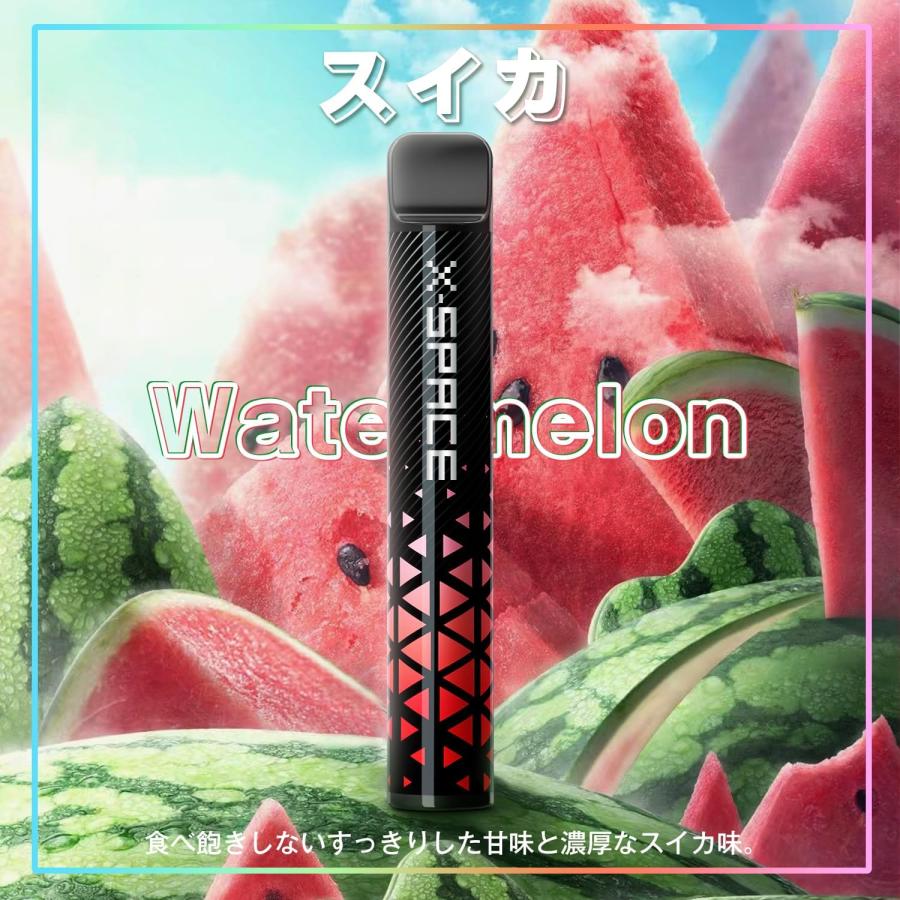 電子タバコ 使い捨て VAPE 20,000回可能 メンソール配合 MIX風味 10本セット 水蒸気タバコ 持ち運びシーシャ 大容量 禁煙グッズ 爆煙 ベイプ ニコチン0 X-SPACE｜tomijun-vape｜12