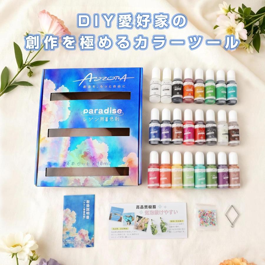 レジン レジン液着色剤 ガッシュ系 多種色選択 着色 着色料 着色剤