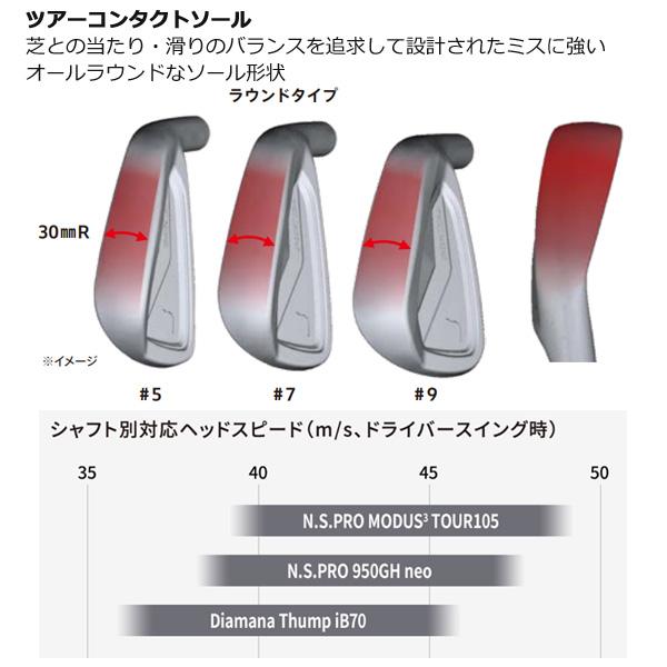 BRIDGESTONE 242CB+ 950N アイアンセット 2024年モデル】【B シリーズ】 242CB+ IRON [N.S.PRO MODUS3