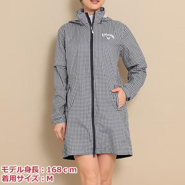 【キャロウェイ】美品 レインウェア チェック ワンピース Sサイズ レディース Callaway（キャロウェイ） ワンピース型レディースレインウェア