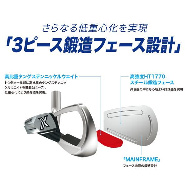 XXIO X ダンロップ XXIO-X アイアンセット【5本 /＃6〜9、PW】 Dynamic