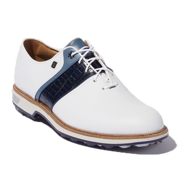 FootJoy 21 DRYJOYS PREMIERE PACKARD Laced ネイビー フットジョイ