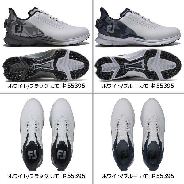 新品、未使用、箱入り　FootJoy ホワイト スパイクシューズ BOA FootJoy（フットジョイ） FootJoy 25 FJ フューエル カモ ボア