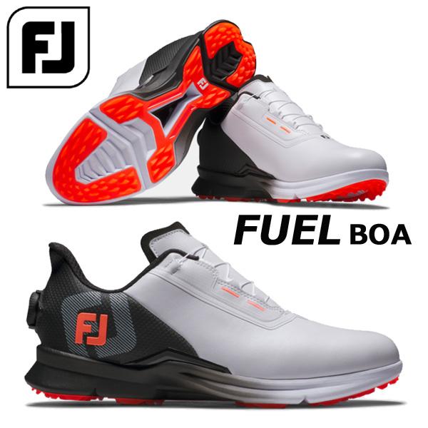 FootJoy 25 FJ フューエル ボア 【ホワイト/ブラック】 55435 FootJoy 25 FJ フューエル ボア 【ホワイト/ブラック】 55435
