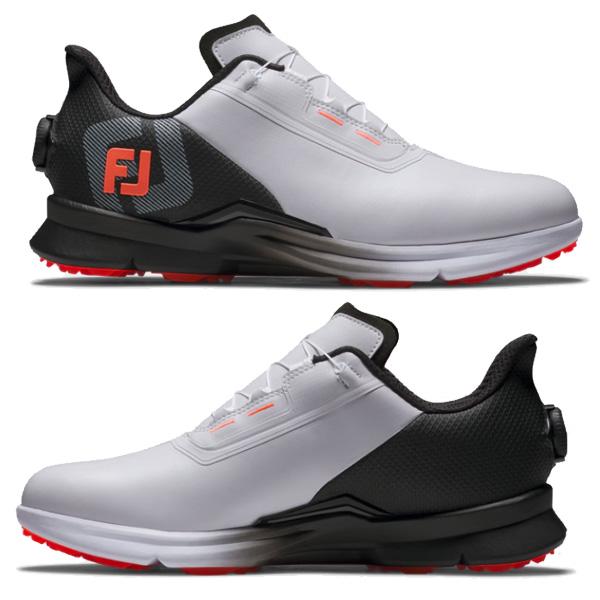FootJoy 25 FJ フューエル ボア 【ホワイト/ブラック】 55435 FootJoy 25 FJ フューエル ボア 【ホワイト/ブラック】 55435