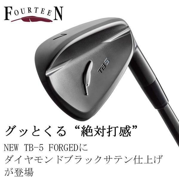 【お値下げ！】フォーティーンTB-5 アイアンセット TB-5 FORGED '23 アイアン(6本セット) FS-90i レフティ(アイアン