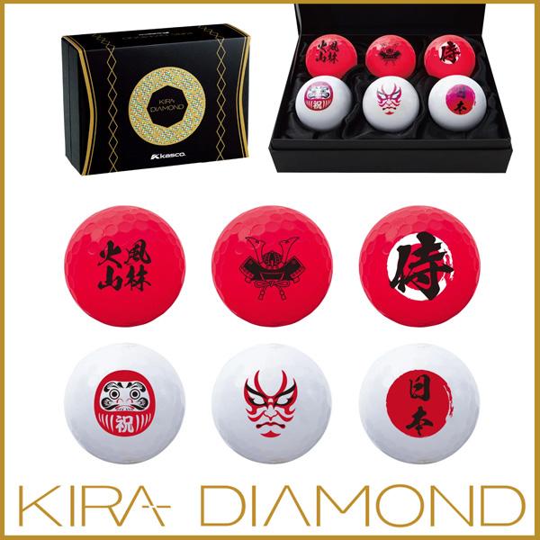 KIRA キャスコ キラ ダイヤモンド (6個入り/化粧箱付) ゴルフ KIRA キャスコ キラ ダイヤモンド (6個入り/化粧箱付) ゴルフ