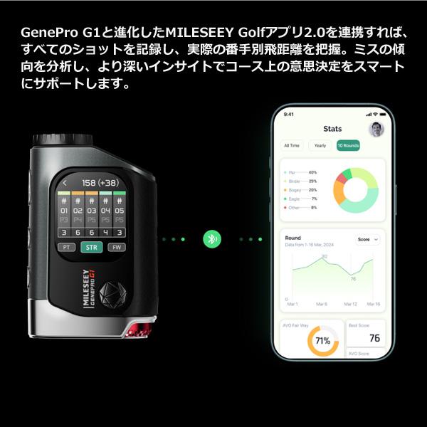 Mileseey MILESEEY GenePro G1 タッチスクリーン GPS距離計 マイルシー