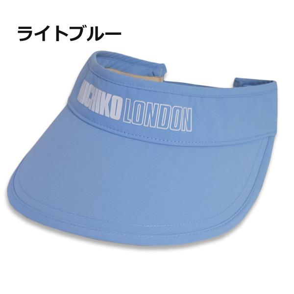 MICHIKO LONDON GOLF ミチコロンドン  バイザー ツバ広め MLG2S-11 22SS  レディースゴルフバイザー |  | 02