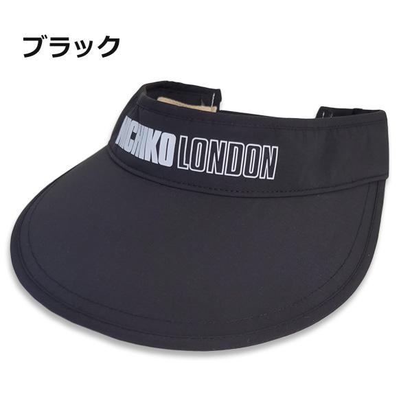 MICHIKO LONDON GOLF ミチコロンドン  バイザー ツバ広め MLG2S-11 22SS  レディースゴルフバイザー |  | 03