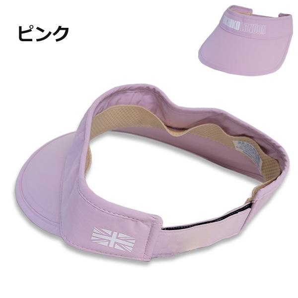 MICHIKO LONDON GOLF ミチコロンドン  バイザー ツバ広め MLG2S-11 22SS  レディースゴルフバイザー |  | 05