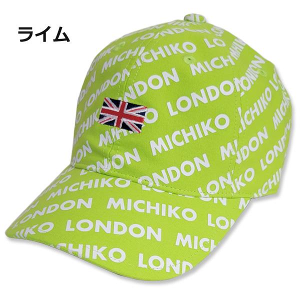 MICHIKO LONDON ゴルフ レディースキャップ 総柄キャップ MLG2S