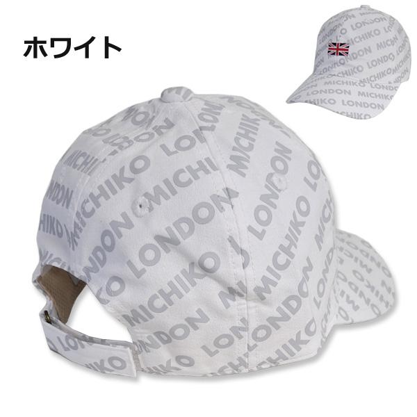 MICHIKO LONDON ゴルフ レディースキャップ 総柄キャップ MLG2S