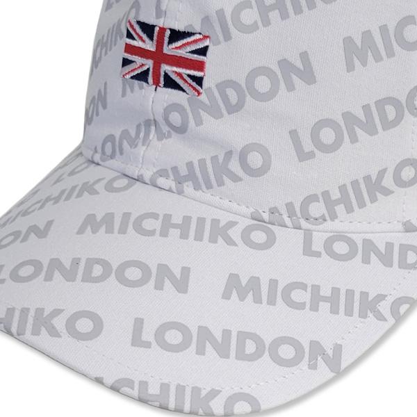 MICHIKO LONDON ゴルフ レディースキャップ 総柄キャップ MLG2S