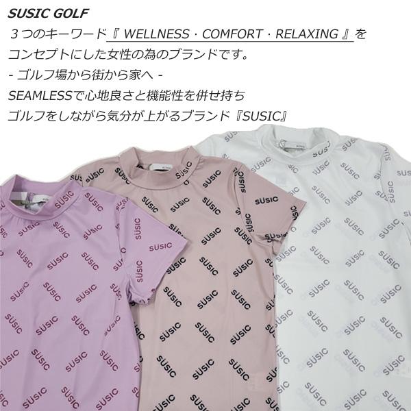 SUSIC サシック モックネックTシャツ SSC-28 23SSゴルフ ウェア  「ネコポス便送料無料！」｜tomikichi｜08