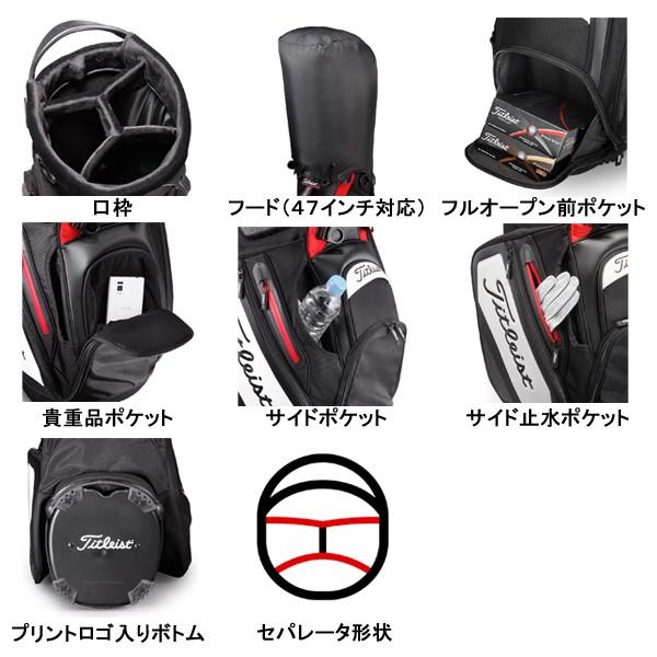 タイトリスト キャディバッグ Titleist TB7SXSF スタッフ・スタンドバッグ 9.5型 ツアーモデル TB7SXSF スタッフ スタンドバッグ 5型 サイズ 当日発送 キャンセル