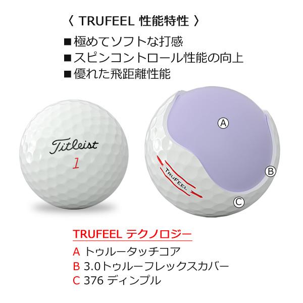 Titleist（タイトリスト） トゥルーフィール 【2ダースセット/ 24個入