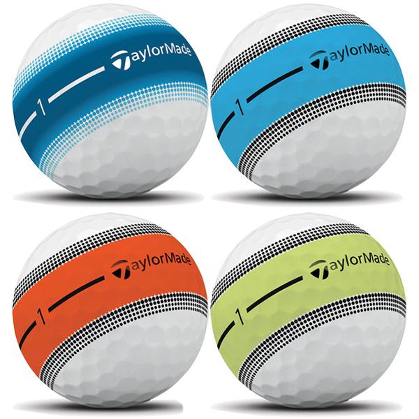 新品　テーラーメイド　ストライプ　マルチカラー　2ダース　2025年モデル TaylorMade NEW ツアーレスポンス ストライプ 「マルチカラー