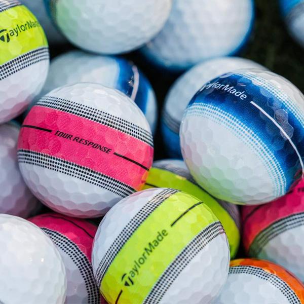 新品　テーラーメイド　ストライプ　マルチカラー　2ダース　2025年モデル RESPONSE 【2ダースセット】テーラーメイド ツアーレスポンス