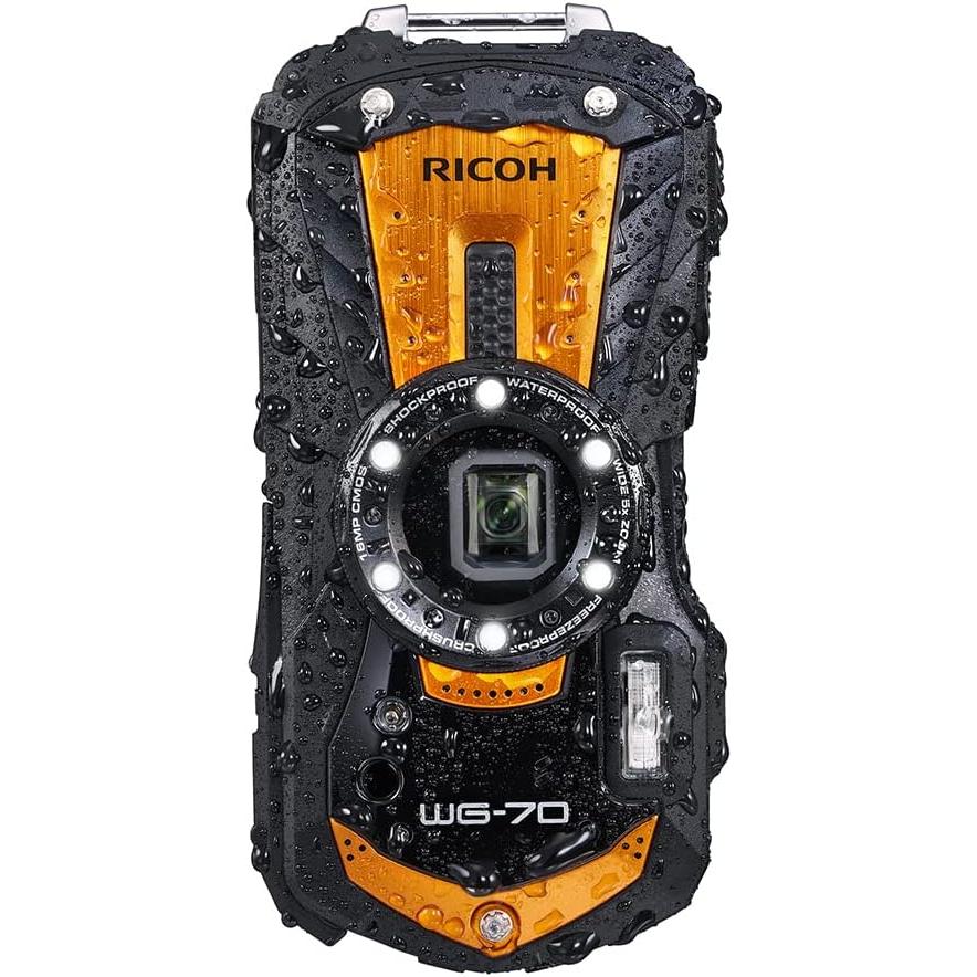 RICOH WG-70 オレンジ リコー デジタルカメラ 防水 防塵 耐衝撃 耐寒 アウトドア CALS_2