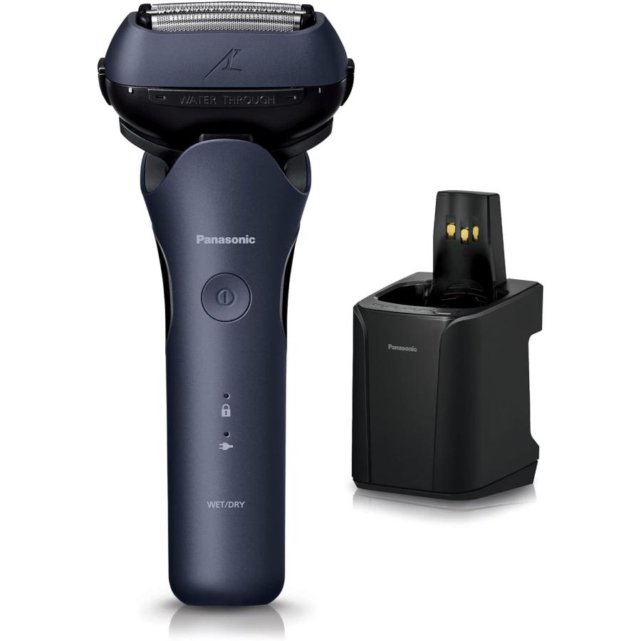 【新品未使用品】パナソニック ラムダッシュ (青) 3枚刃 お風呂でも剃れる Amazon | パナソニック ラムダッシュ メンズシェーバー 3枚刃 お風呂