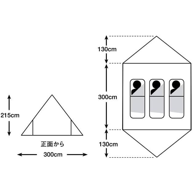 タラスブルバ TARAS BOULBA 3フォークシェルター タープ タラスブルバ TARAS BOULBA 3フォークシェルター タープ
