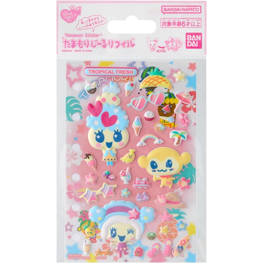 たまごっち たまもりしーるリフィル トロピカルフレッシュセット