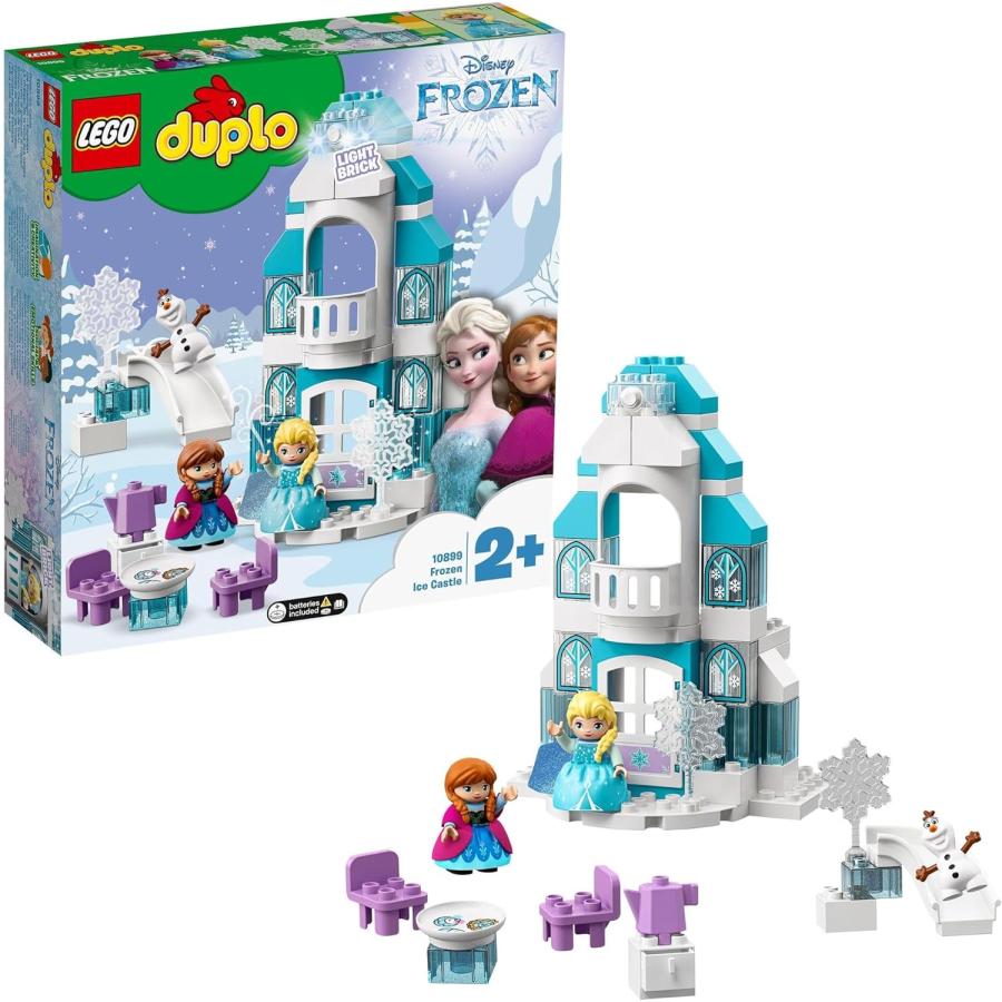 レゴデュプロ ブロック アナと雪の女王 エルサのアイスキャッスル クリスマス プレゼント 10899 おもちゃ LEGO 幼児 赤ちゃん お城 お人形 ドール  知育玩具 の商品画像