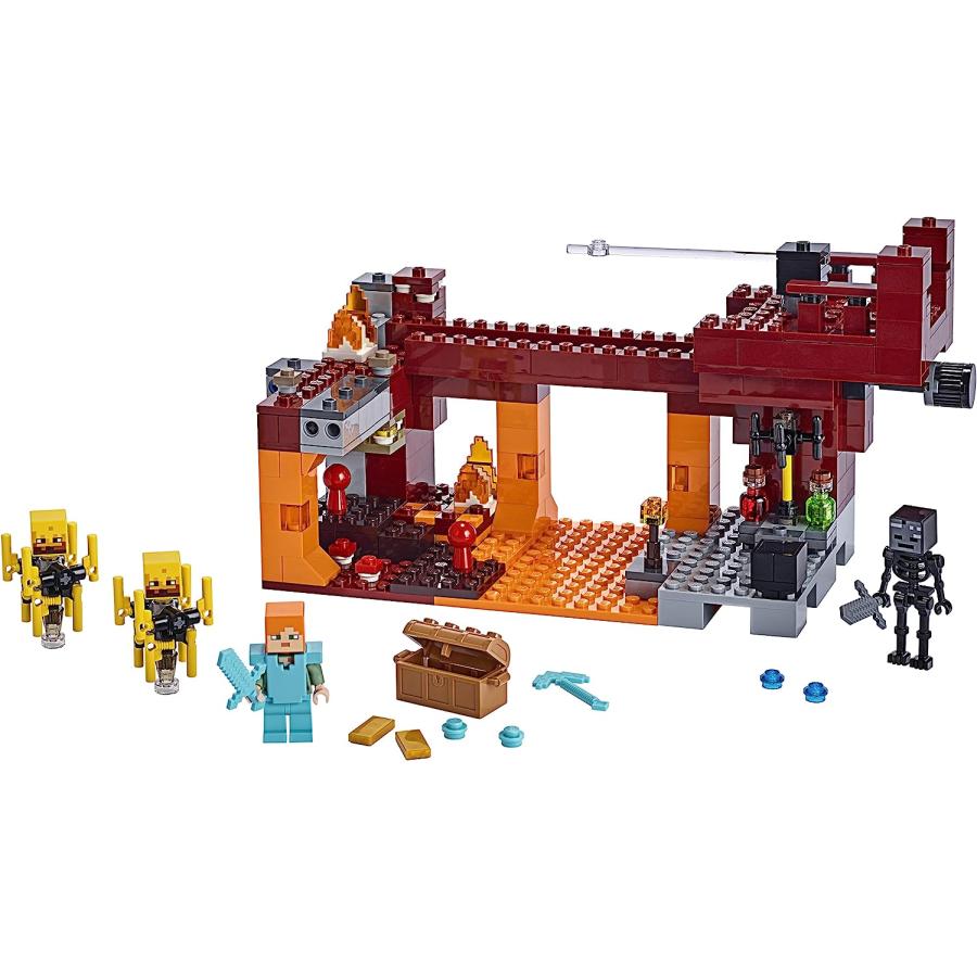 レゴ マインクラフト ブレイズブリッジでの戦い 21154 マイクラ LEGOブロック｜tominari-store｜02