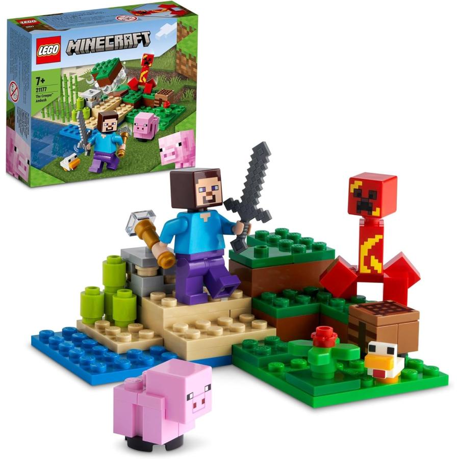 LEGO レゴマインクラフト クリーパーとの対決 21177 マイクラ LEGO 