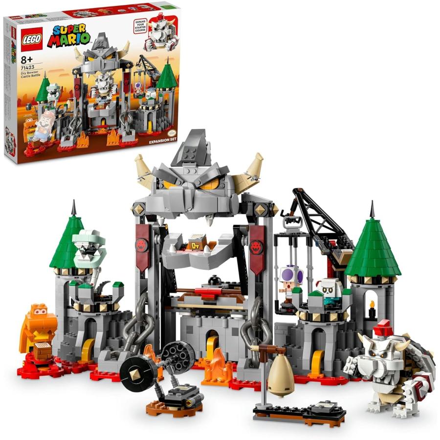 超美品 LEGO（レゴ） スーパーマリオ ほねクッパとキャッスルバトル