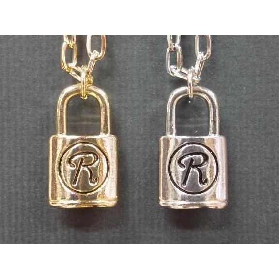 Rock -R- Key Nacklace キーネックレス ロックR 鍵 錠 キー 南京錠 