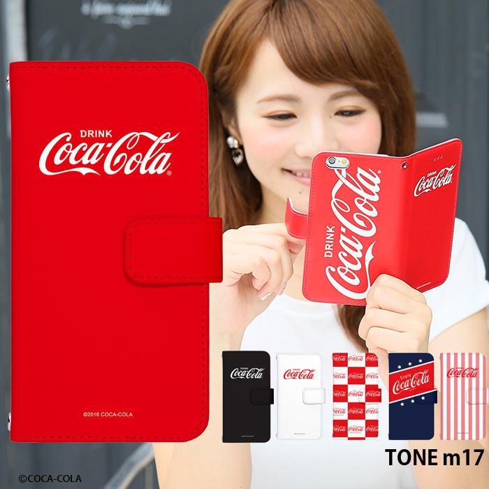 Tone M17 ケース 手帳型 スマホケース かわいい おしゃれ トーン カバー 携帯ケース ブランド デザイン コカ コーラ Coca Cola Dy Coca01 M17 スマホケースのsmasmasweets 通販 Yahoo ショッピング