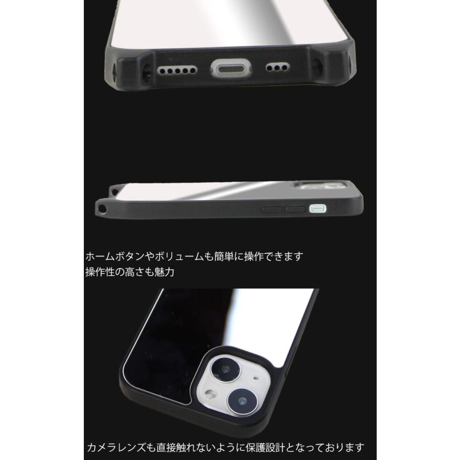 iPhone15 ケース ミラー iPhone14 カバー iPhone13 ミラーケース iPhonexr アイフォン14 アイホン プロ デザイン 鮫 サメ｜tominoshiro｜17