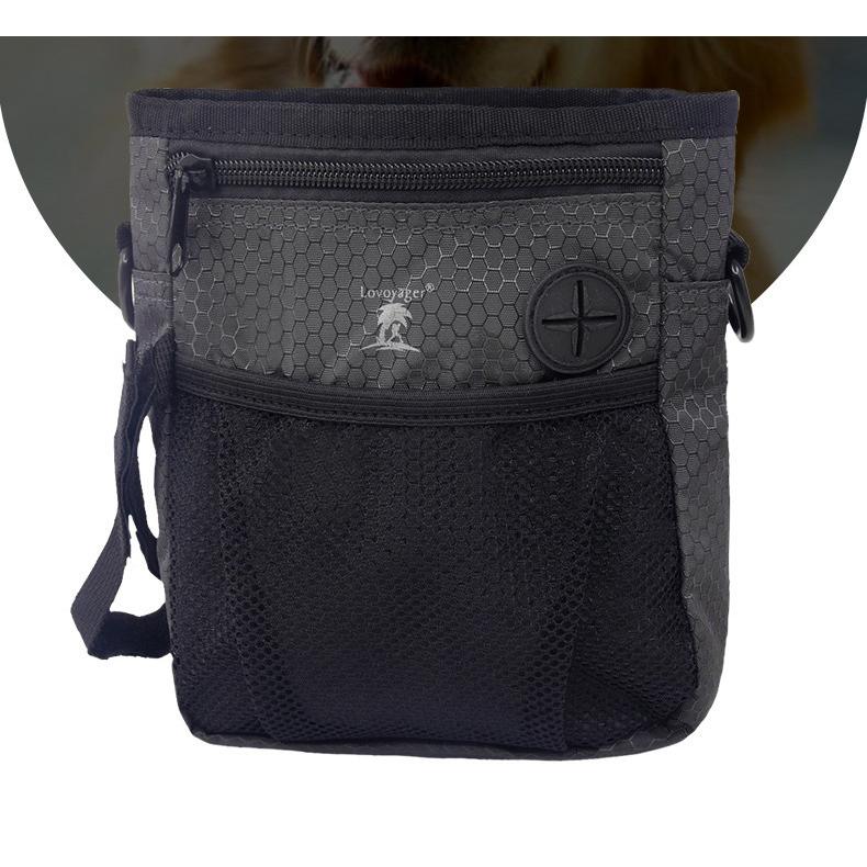 犬おやつバッグ トリーツポーチ 訓練バッグ ペット トレーニング 散歩 訓練士用トリーツポーチ ゴミ袋 餌 お菓子 おやつ入れ 大容量 携帯便利 外出用品 期間限定60 Off