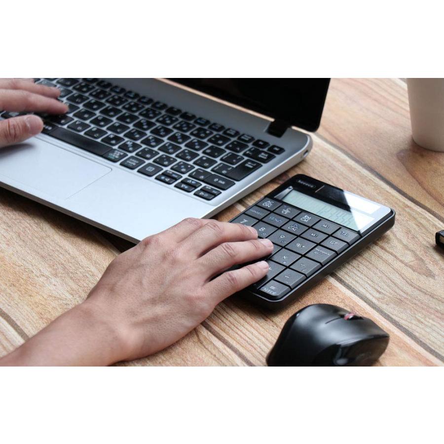3Rソリューション Keeece ワイヤレス 電卓機能付きテンキー 3R