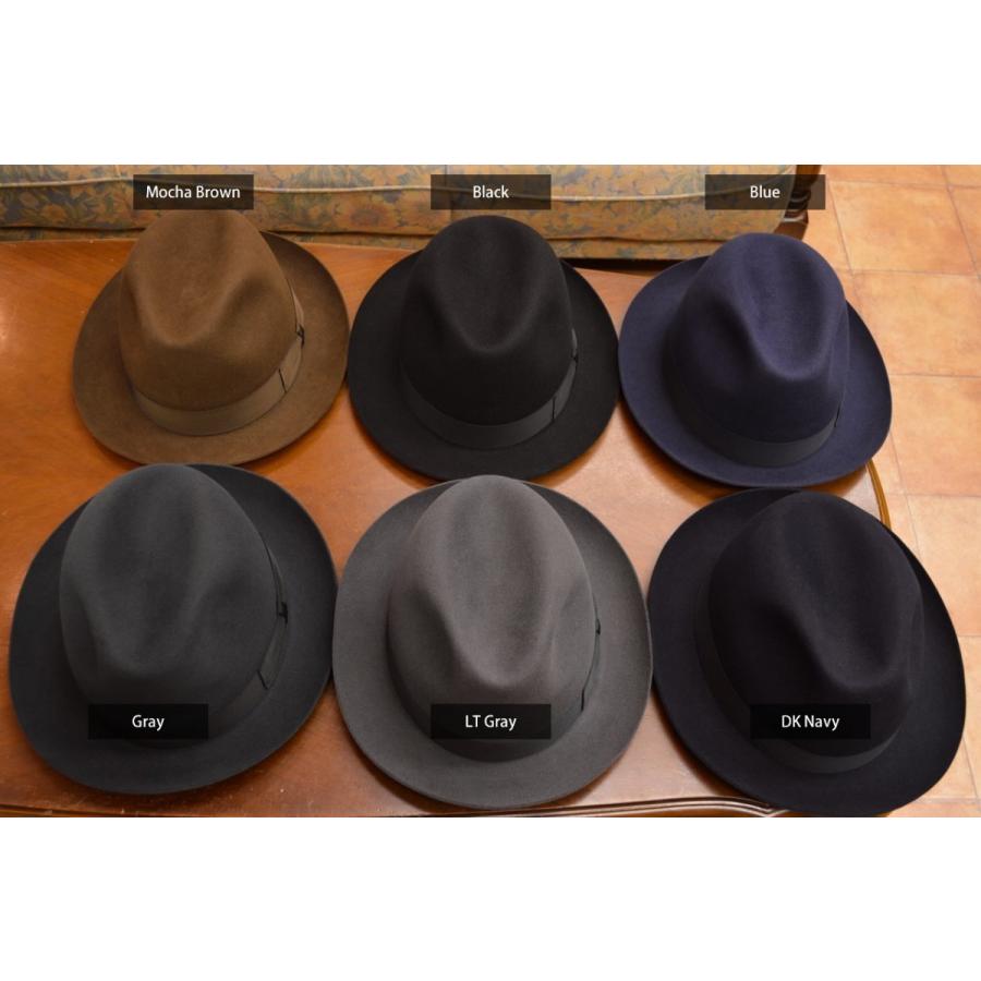 Borsalino ボルサリーノ フェルトハット QS クオリティスーペリオーレ ロゴ無しタイプ 6カラー つば約5〜5.7cm 55〜63cm｜tomiyahat｜19