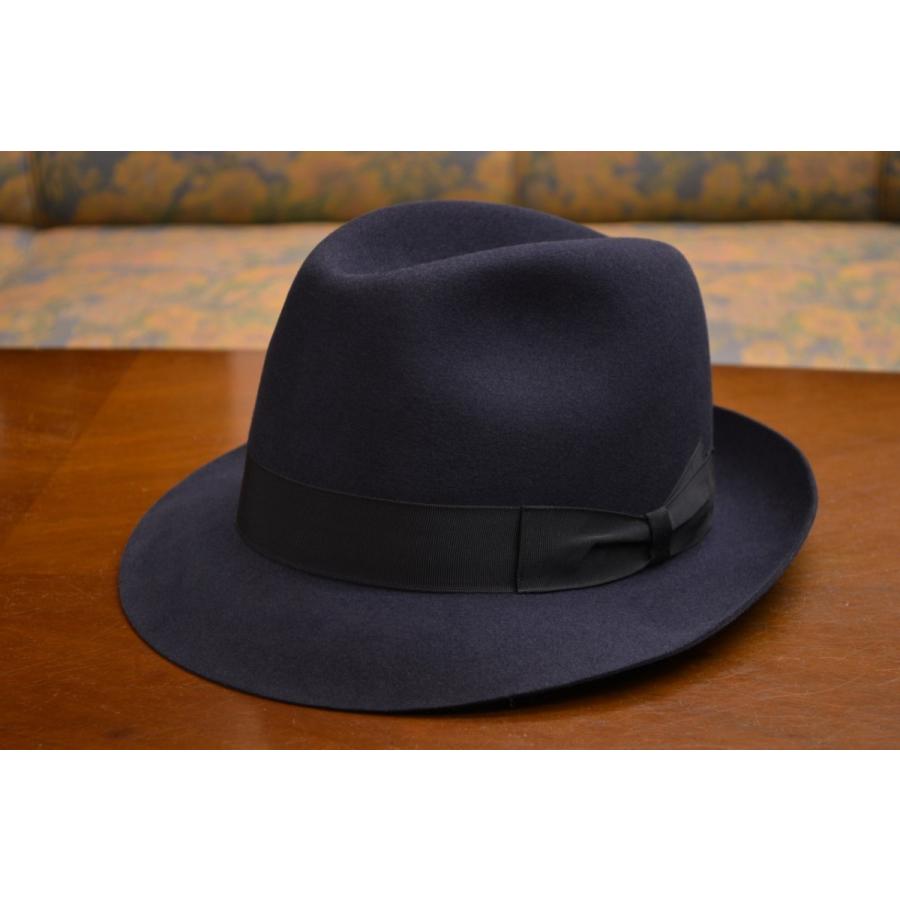 Borsalino ボルサリーノ フェルトハット QS クオリティスーペリオーレ ロゴ無しタイプ 6カラー つば約5〜5.7cm 55〜63cm｜tomiyahat｜07